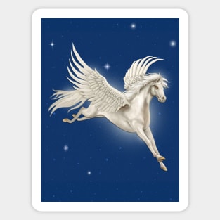 Flying Pegasus Sticker